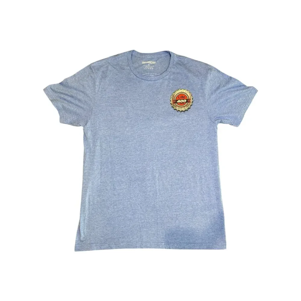 NASCAR Daytona Coke 400 2024 Blue Graphic Racing Tee Mens M - Picture 3 of 9